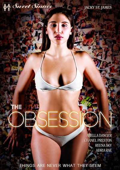 The Obsession Porn DVD Cover with Adria Rae, Abella Danger, Chanel Preston, Logan Pierce, Michael Vegas, Jay Smooth, Reena Sky naked 