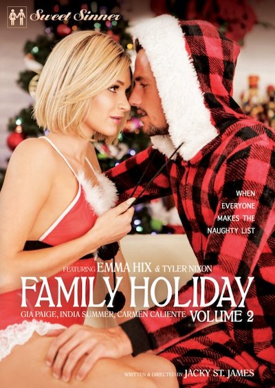 Family Holiday #02 Porn DVD Cover with Emma Hix, Gia Paige, Carmen Caliente, Damon Dice, India Summer, Van Wylde, Tyler Nixon, Ryan Driller naked 