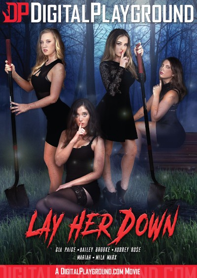Lay Her Down Porn DVD Cover with Johnny Castle naked 