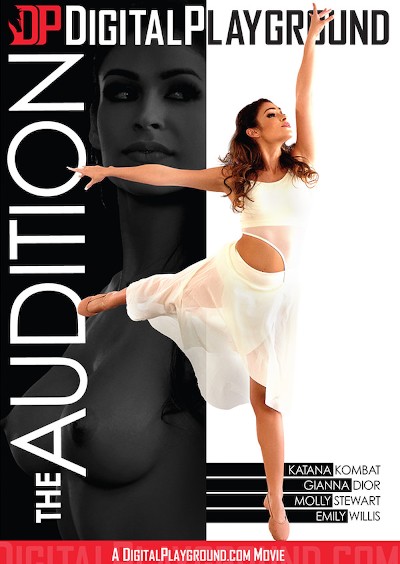 The Audition Porn DVD Cover with Ricky Johnson, Marcus London, Gianna Dior, Katana Kombat, Emily Willis, Molly Stewart naked 