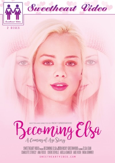 Becoming Elsa Porn DVD Cover with Abella Danger, Ana Foxxx, Charlotte Stokely, Elsa Jean, Cherie DeVille, India Summer, Jade Kush naked 