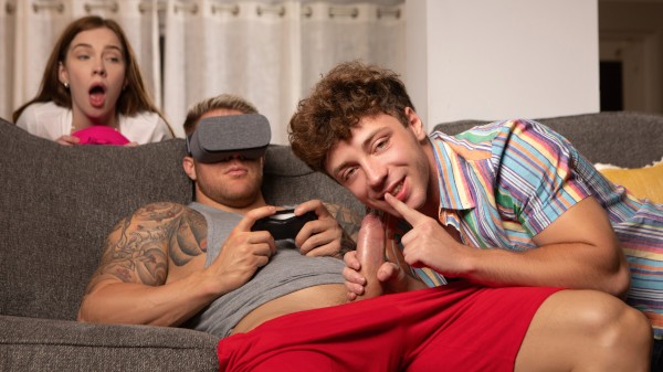 Bisexual Freeuse Gamer Bro Porn Photo with Filou Fitt, Venus Vixen, Calvin Micheals naked