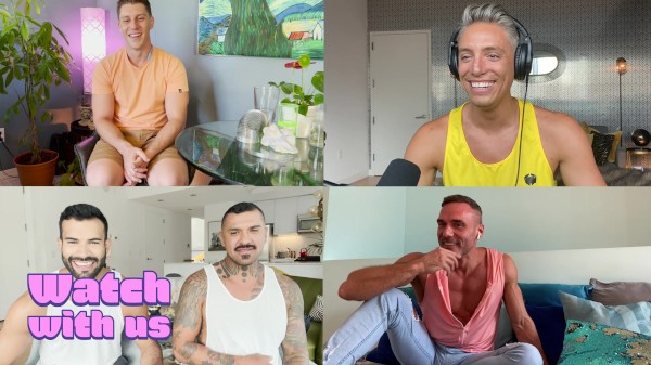 Watch With Us: Just Dick League : A Gay XXX Parody Porn Photo with Manuel Skye, Paul Canon, Boomer Banks naked